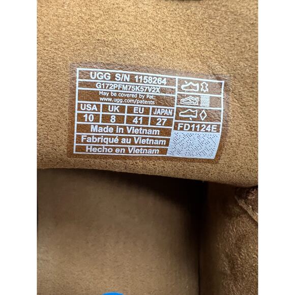 UGG Cityfunc Chestnut 1158264 Shoes Women’s Size 10 New - Picture 3 of 16